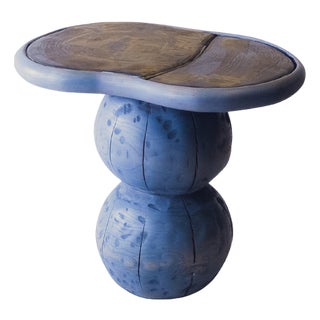 Cell European Cherry Toulouse Cyan Bedside Table by Marco Calhau For Sale