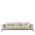 Not Yet Made - Made To Order Milo White Sofa by Stefano Giovannoni For Sale - Image 5 of 5