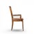 Brown Broyhill Brasilia Mid Century Walnut Arm Dining Chair For Sale - Image 8 of 9