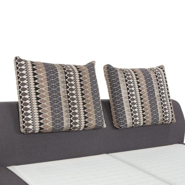 Grey Fabric Bed from Bullfrog For Sale - Image 4 of 12