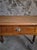 Brown Vintage Beechwood Office Desk with Linoleum Top and Drawer, 1930s For Sale - Image 8 of 18