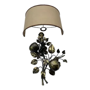 1940's French Regency Bronze Apple Tree Branch Sculpture/ Wall Sconce by Maison Jansen