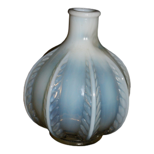 Antique Opalescent Barber Bottle