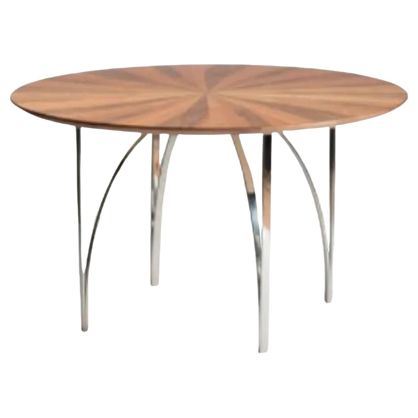 Archie European Walnut Table by Serena Confalonieri | Chairish