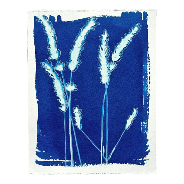 Lavender III Abstract Still Life Painting by Michelle Owenby For Sale