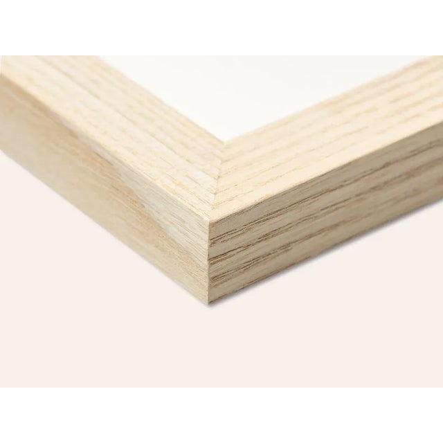 Colorful Fragmentation, Gouache on Thick Paper, Framed For Sale - Image 9 of 11