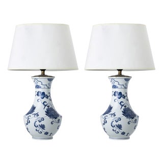 Porcelain Vases from Paris Porcelain, Set of 2 For Sale