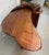 Mid-Century Modern Rare Brazilian Mid-Century Sculptural Executive Desk With Tambour Pedestal For Sale - Image 3 of 16