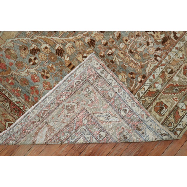 Early 20th Century Antique Persian Malayer Rug For Sale - Image 5 of 18