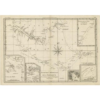 Copper Engraved Map of Tierra Del Fuego and the Strait of Magellan, 1780 For Sale