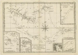 Copper Engraved Map of Tierra Del Fuego and the Strait of Magellan, 1780