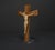 A simple and expressive wooden cross in the Brutalist style, dating to the period between the 1930s and 1950s. The...