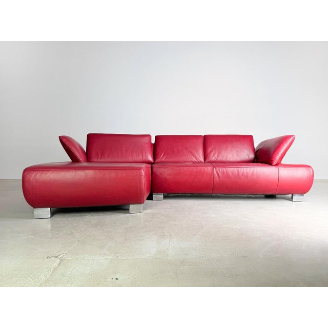 Postmodern Volare Sofa in Leather from Koinor For Sale - Image 3 of 13