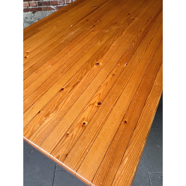 Dining Table by Charlotte Perriand for Les Arcs, France, 1960s For Sale - Image 10 of 18