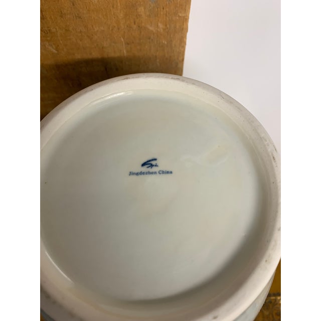 Large Spin Ceramics Brushstroke Porcelain Vase