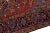 Textile Red Antique Persian Heriz Handmade Wool Rug With Medallion Design For Sale - Image 7 of 11