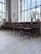 Wood Walnut Bistro Chairs, 1970s, Set of 14 For Sale - Image 7 of 18