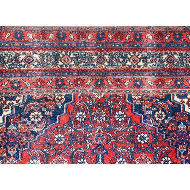 Textile Early 20th Century Persian Bibikabad Rug For Sale - Image 7 of 12