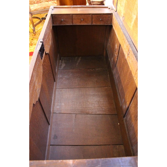 Wood Circa 1760 English Mule Chest For Sale - Image 7 of 12