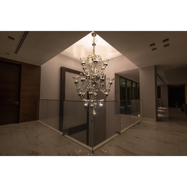 Murano Scenic Hanging Light by Vetrarti For Sale - Image 18 of 18
