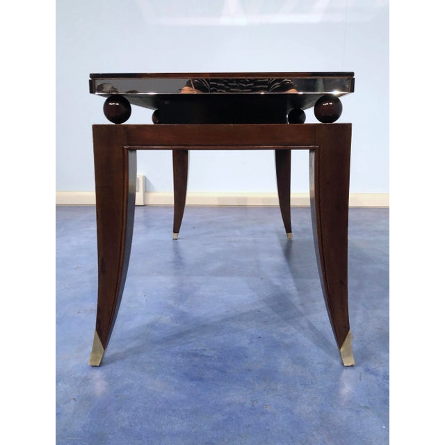 Art Deco French Coffee Table in the Style of Pascaud, 1940s For Sale - Image 14 of 18