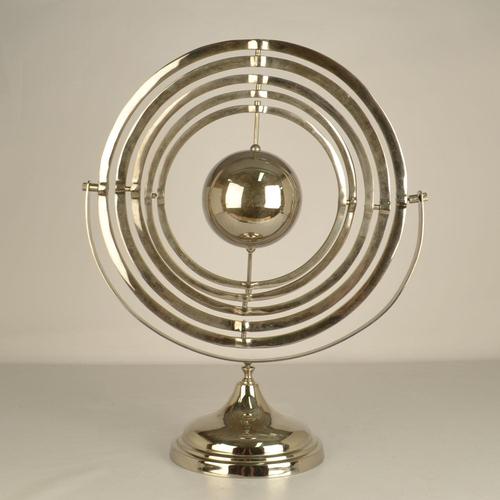 1980s Education Model Sculpture in Chrome, 1980s For Sale - Image 5 of 9