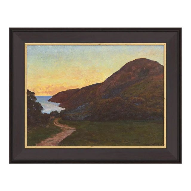 Herman Österlund, Landscape, Oil on Canvas, Framed For Sale