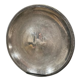 Vintage Sheridan, Silver Plated Platter For Sale