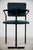 Vintage Minimalist Postmodern Metal and Fabric Armchair, 1980s For Sale - Image 9 of 12
