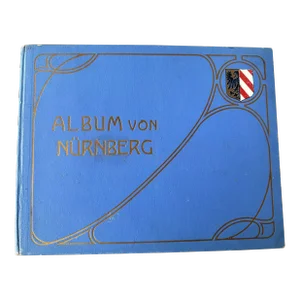 Antique Photography Book of Nuremberg, Germany