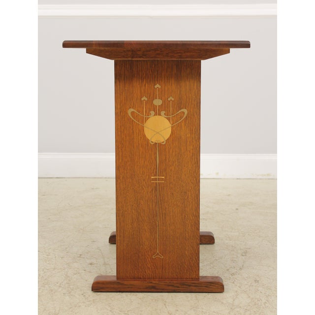 Stickley Harvey Ellis Inlaid Mission Oak Table Chairish