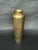 Mid Century Tall Brass Vase For Sale In New York - Image 6 of 8