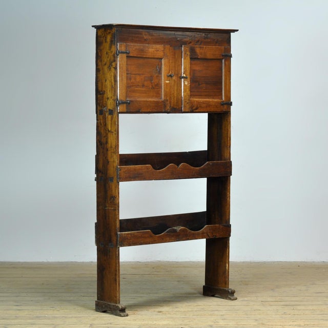 Rustic Antique Spanish Cabinet, 1850 For Sale - Image 3 of 16