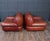 Lounge Chairs in Leather by Sapporo for Mobil Girgi, Italy, 1970s, Set of 2 For Sale - Image 10 of 18