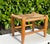 Late 20th Century Vintage Woven Rush Seat Wooden Footstool For Sale - Image 5 of 10