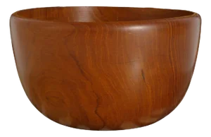Mid-Century Modern Teak Wood Bowl, 1960s