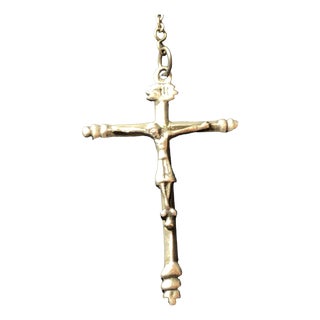 Antique Silver Rosary, 1890 For Sale