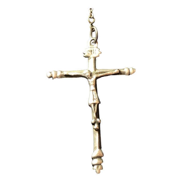 Antique Silver Rosary, 1890 For Sale