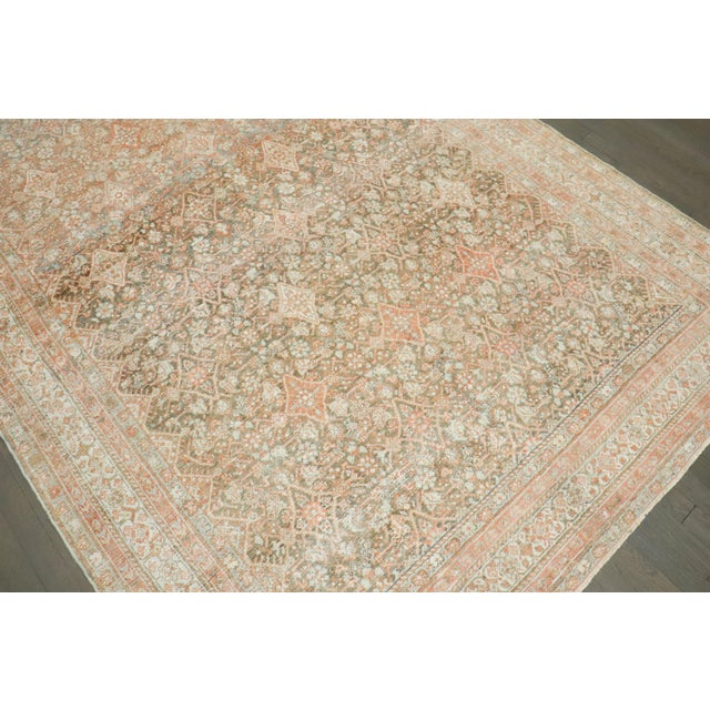 Gallery Size Antique Malayer Rug - 6' x 12'3" For Sale In New York - Image 6 of 8