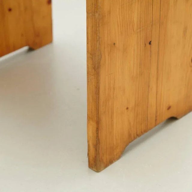 Vintage Les Arcs Stool by Charlotte Perriand For Sale - Image 9 of 10