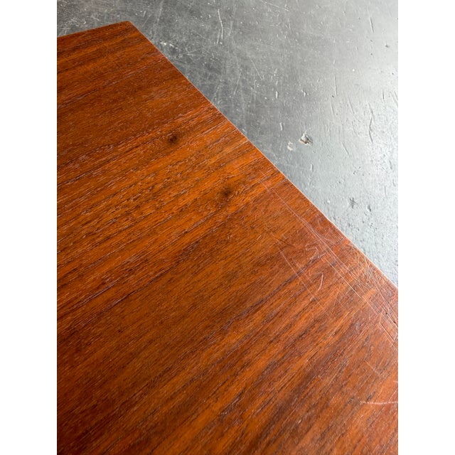 Mid Century Founders CDP Attributed Petite Walnut Cabinet For Sale - Image 11 of 12