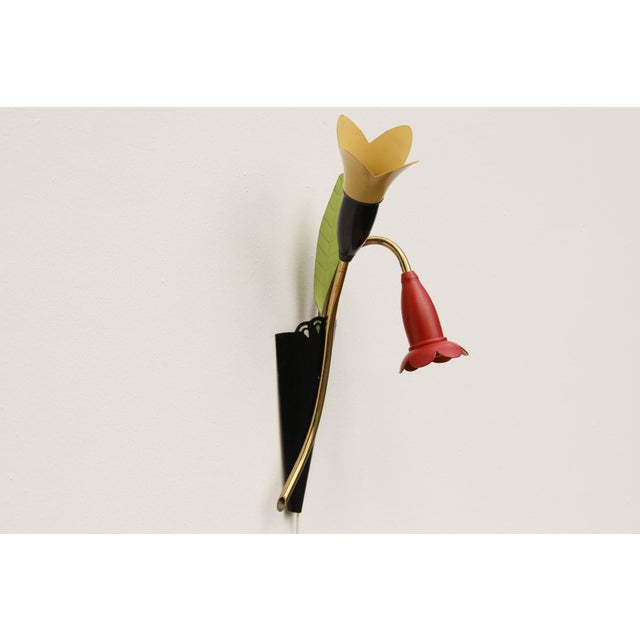 Mid-Century Modernist Wall Lamp, Germany, 1950s For Sale - Image 10 of 15