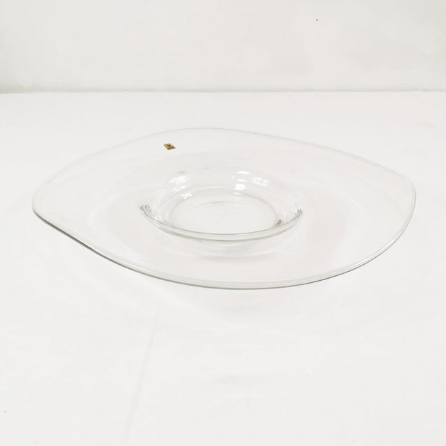 Large Glass Fruit Platter by Erwin Eisch, Germany, 1960s For Sale - Image 11 of 11