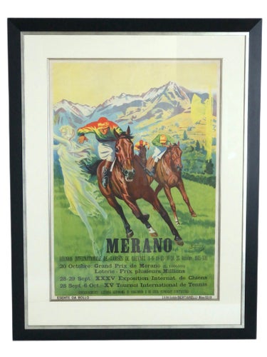 Italian Art Deco Poster from Bertarelli Milano, 1930s