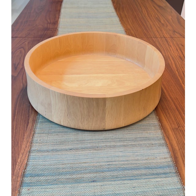 Huge bowl from Dansk and their iconic designer, Jens Quistgaard. At 15.5" diameter, this is much larger than most of their...