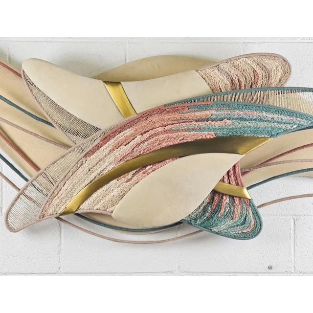 1990s Mixed Media Wall Sculpture by Fowler-Thelen For Sale In Richmond - Image 6 of 7