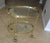Italian 1970s Italian Brass Tea Cart For Sale - Image 3 of 13