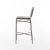 Textile Four Hands Wharton Bar Stool, Distressed Brown For Sale - Image 7 of 12