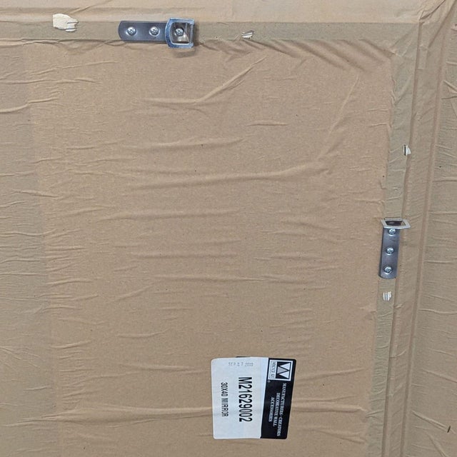 Traditional Carved and Beveled Wood Framed Wall Mirror For Sale - Image 3 of 6