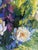 Art Deco Ivanna Hamuliak Floral Still Bouquet Original Oil Painting on Canvas For Sale - Image 3 of 7